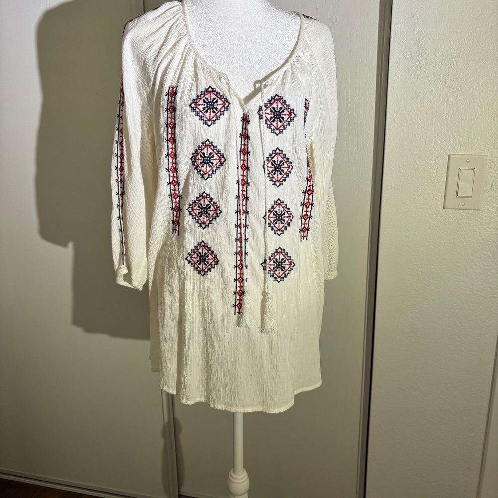 Style & C0. Boho Blouse